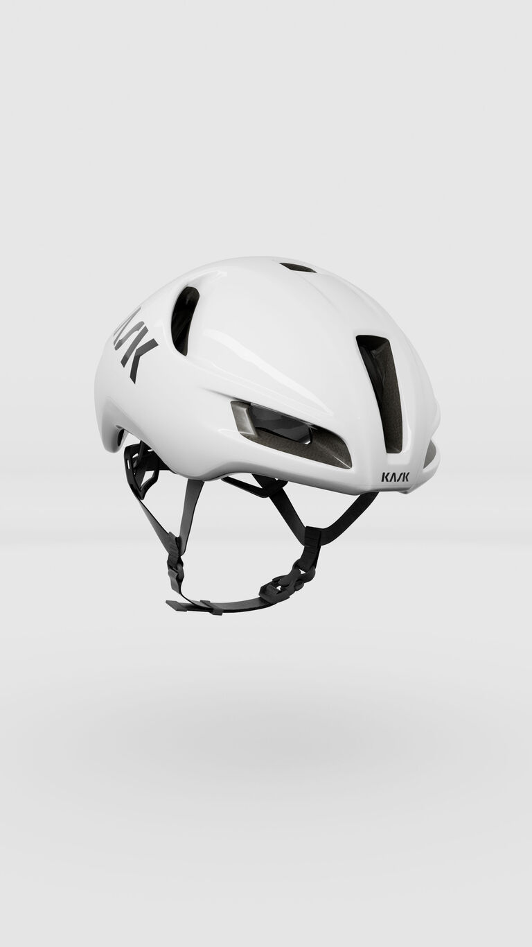 White KASK Utopia Y aero road helmet